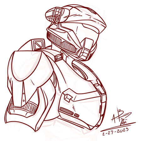 Spartan Bust